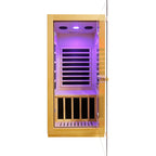 infrared sauna room single room