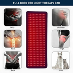 Red Light Therapy Pad for Body – Infrared Wellness Mat with Timer