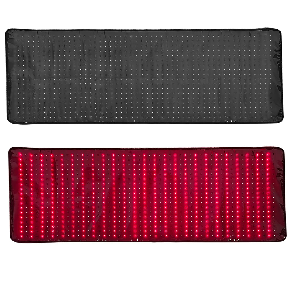 Shanglaite 60X180Cm Red Light Mat 140W for Whole Back Pain Relief Infrared Therapy Blanket