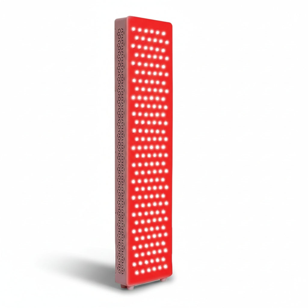 AECOJOY Red Light Therapy for Body & Face, 5 Wavelengths Red 660Nm & near Infrared 850Nm Light Therapy Panel with Timer