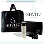 Shvitz Infrared Sauna Blanket - Portable Sauna For At Home Far Infrared Therapy to Detox and Relax Your Body and Mind - Used by the Elite and Athletes for Next Level Relaxation and Exercise Recovery