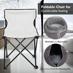 SereneLife Portable Sauna for Home, Infrared Sauna Tent with Heated Foot Pad and Folding Chair, Compact Personal Rejuvenation Sauna, Remote Control In-Home Spa, 38" x 32” - (Gray)
