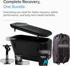 Cold Plunge Tub with Water Chiller (Maintains 37°F) – Complete Ice Bath Tub With Chiller – Ice Bath Water Chiller System with Hoses & Pumps – Cold Plunge Chiller for Recovery, Athletes & Home Use