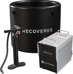 Cold Plunge Tub, 88 Gallon, 0.8 Horsepower – Heavy-Duty Ice Bath Tub for Athletes, Portable Cold Plunge Chiller with Water Treatment Kit, Immersion Therapy, WiFi Control, Backpack & Wheels