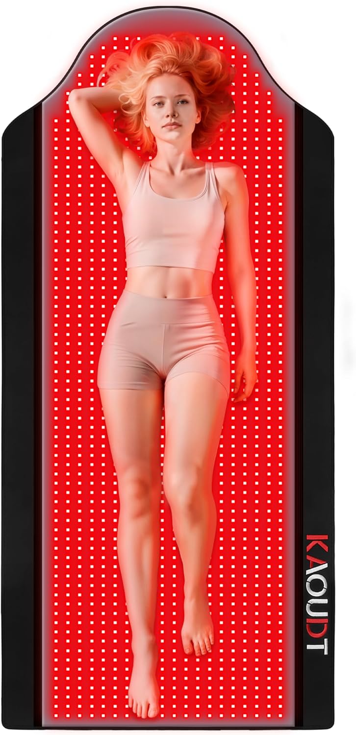 Experience Ultimate Full Body Pain Relief with Our 72"X33.3" Medical-Grade TPU Red Light Therapy Mat – Perfect for Home Use and FSA&HSA Approved!