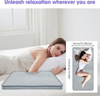 Sauna Blanket Infrared Zipper Oxford Cloth Upgraded Version Professional Detox & Heat Therapy Blanket with Remote (US 110V,71×32 Inches)