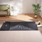 VEVOR Sauna Blanket for Detoxification, Portable Far Infrared Sauna for Home, PU Sauna Bag w/Therapy Stones & Carbon Fiber Heating, 1-6 Level Adjustable Temp 95-185℉, 1-60 Minutes Timer, 75 x 35in