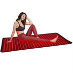 Shanglaite 60X180Cm Red Light Mat 140W for Whole Back Pain Relief Infrared Therapy Blanket