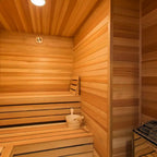 Custom Indoor Sauna Room 4x7x8 Finnish Sauna Builders