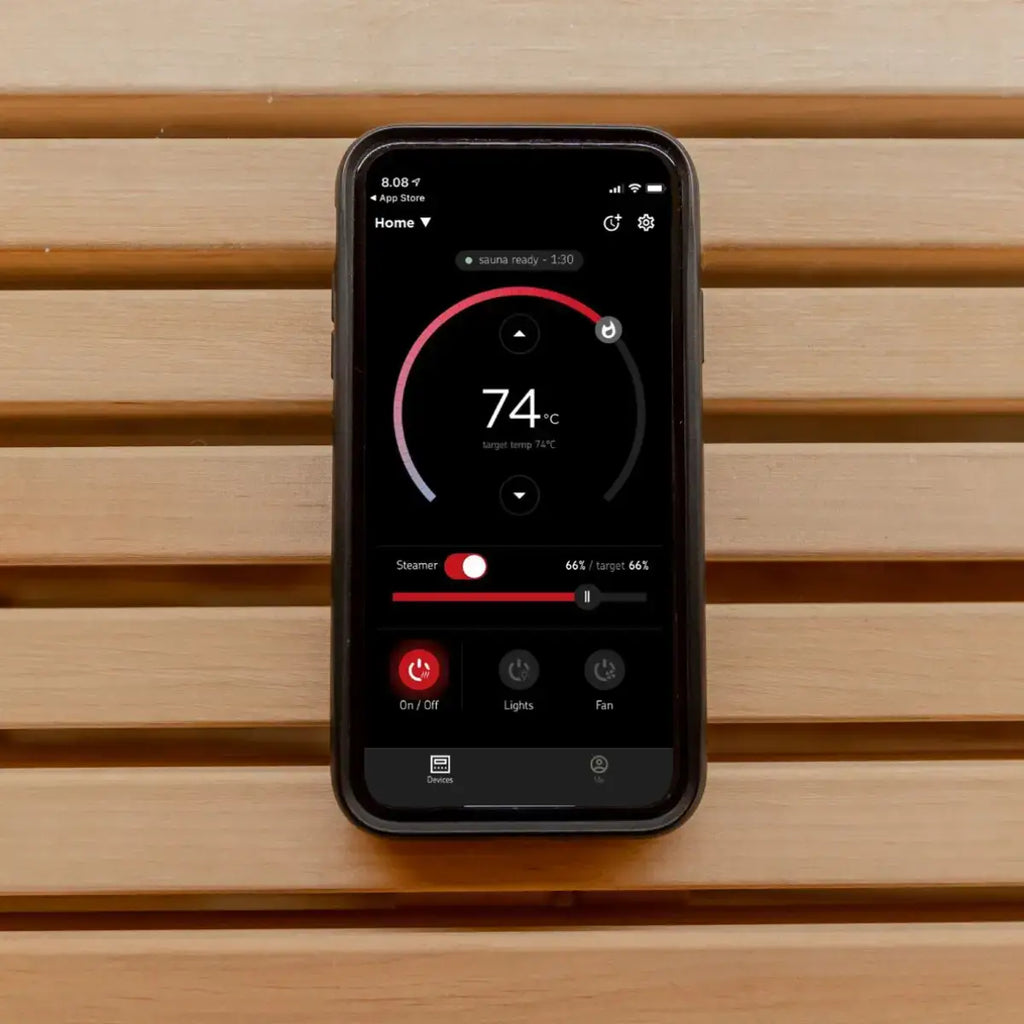 Harvia Virta 9KW Ultimate Sauna Heater with WiFi Digital Control, Sauna Stones and Heater Guard - Finnish Sauna Builders