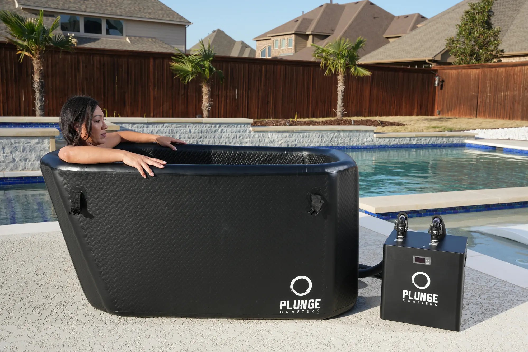 Aries XL Cold Plunge Tub + 1/2HP Pro Chiller