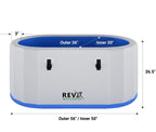 RevX Inflatable Tub Classic