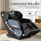 Airvana Imperium Full-Body Zero-Gravity Massage Recliner Chair With Ambient Lighting (SAK34591)