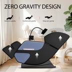 Airvana Imperium Full-Body Zero-Gravity Massage Recliner Chair With Ambient Lighting (SAK34591)