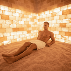 Himalayan Salt Sauna 8' x  4' Surface Area - 35 Sq feet