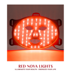 Red Light Therapy Face Mask – LED Skin Rejuvenation Mask with Red, Blue, Yellow + NIR (460–850nm)