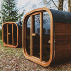 Mande MW16 ThermoWood Outdoor Sauna - Premium Outdoor Relaxation Experience
